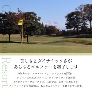 北の杜カントリー倶楽部利用クーポン券（3000円分）