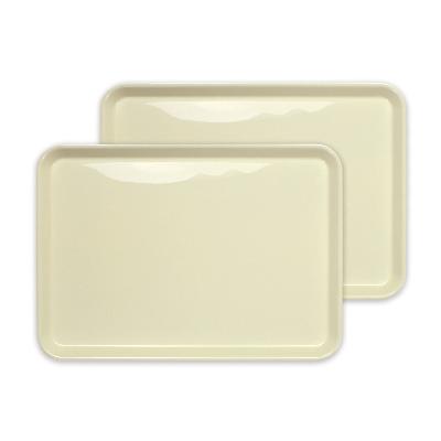 ふるさと納税 海南市 和歌山県海南市 カラフルピノトレー M 33cm ホワイト 2枚組 4拍子揃った定番トレー