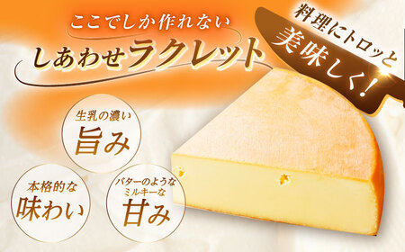 ＼TVで話題／北海道 しあわせラクレット 1/4ホール（1.25kg）《足寄町》【しあわせチーズ工房】 [BEAK006]