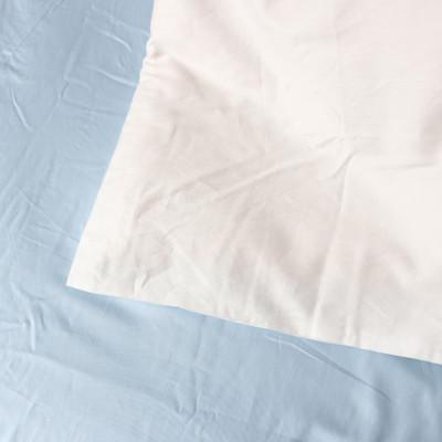 ふるさと納税 都留市 コットンサテンさらっと掛けふとんカバー　セミダブルサイズ　ホワイト　1枚 |  | 01