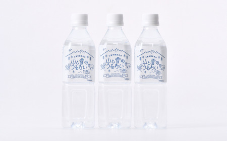 [定期便500ml×24本×6か月]ナチュラルミネラルウォーター 計500ml×144本 6か月連続でお届け 山と雪のうるおい 軟水 天然水 ミネラルウォーター ナチュラルミネラルウォーター 飲料水 