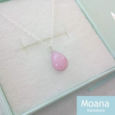 ふるさと納税 鎌倉市 タイニードロップネックレス【Baby Pink】 |  | 01