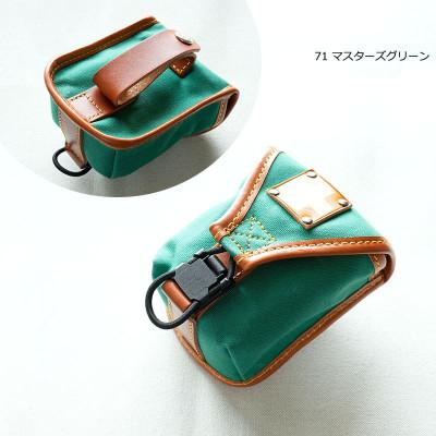 ふるさと納税 東大阪市 木の庄帆布 スコープケース SCOPE CASE 小物入れ【マスターズグリーン】