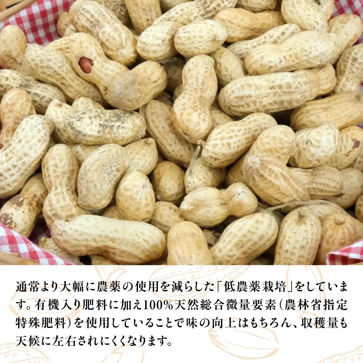 千葉特産　高級品種[千葉半立]植松のごく旨落花生　4種詰め合わせセット_菓子・スイーツ 和菓子    野菜 豆  まめ マメ【配送不可地域：離島・沖縄県】 TAKF053