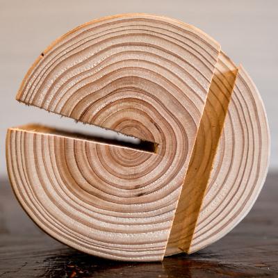 ふるさと納税 宇陀市 森の丸太スタンド　「SABI」　/スマホスタンドとオリジナルエコバッグセット　ヒノキ |  | 02