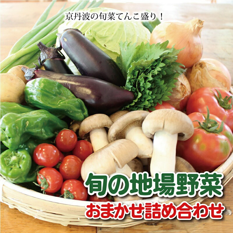 【ふるさと納税】京丹波町和知地区で栽培された旬の地場野菜詰め合わせ　【新鮮 旬野菜 季節の野菜 野菜 京野菜 地元野菜 詰め合わせ セット とれたて おまかせ 野菜セット】 ※北海道・東北・沖縄は配送不可