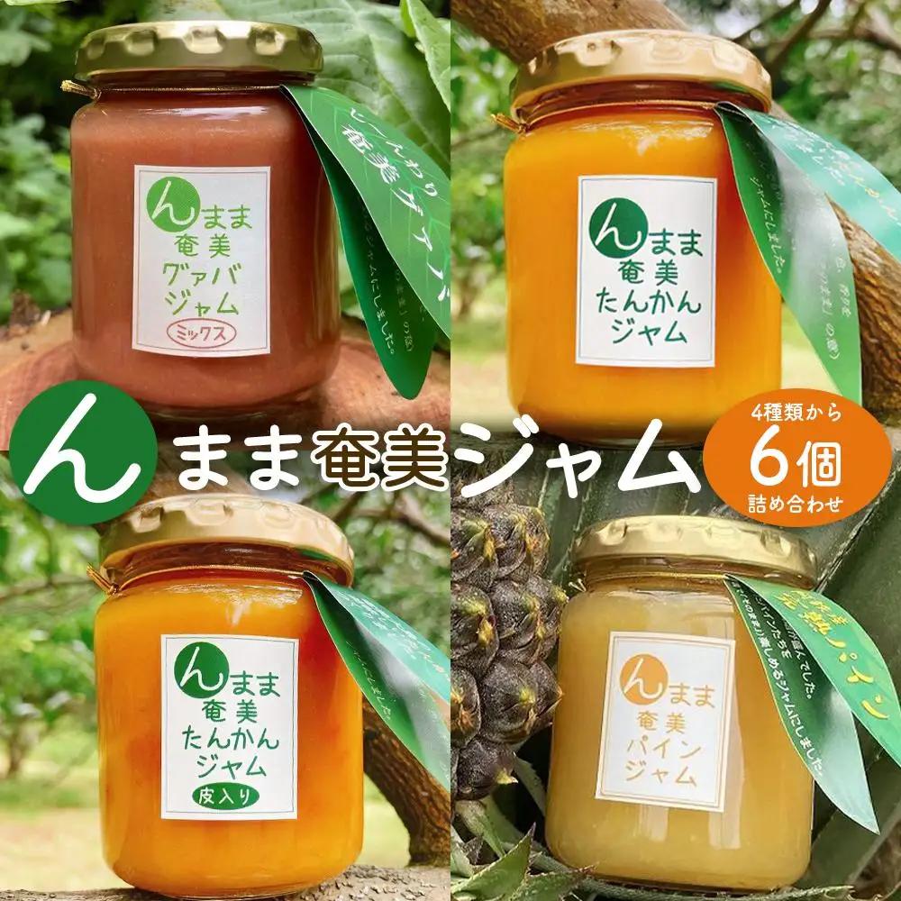 ※改定商品※農家謹製★奄美大島産トロピカルフルーツジャム６個セット【たんかん・グァバ・パインジャム詰合せ】