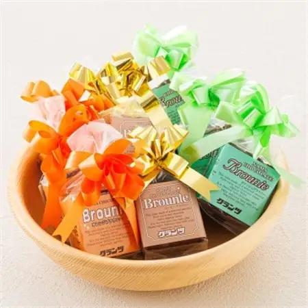 お菓子詰め合わせ セット(人気 ブラウニーセット 3種類×3コ)＜北海道のおすすめ　スイーツセット＞_詰め合わせ セット 人気 クランツ国誉店 スイーツ スィーツ 焼菓子 個包装 小分け お土産 スイ