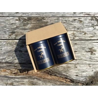 ふるさと納税 長沼町 缶入りレギュラー珈琲豆200g×2缶