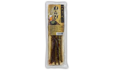 《旬彩工房》山形県産わらび一本漬け風（醤油漬け）＆水煮セット F3S-1445