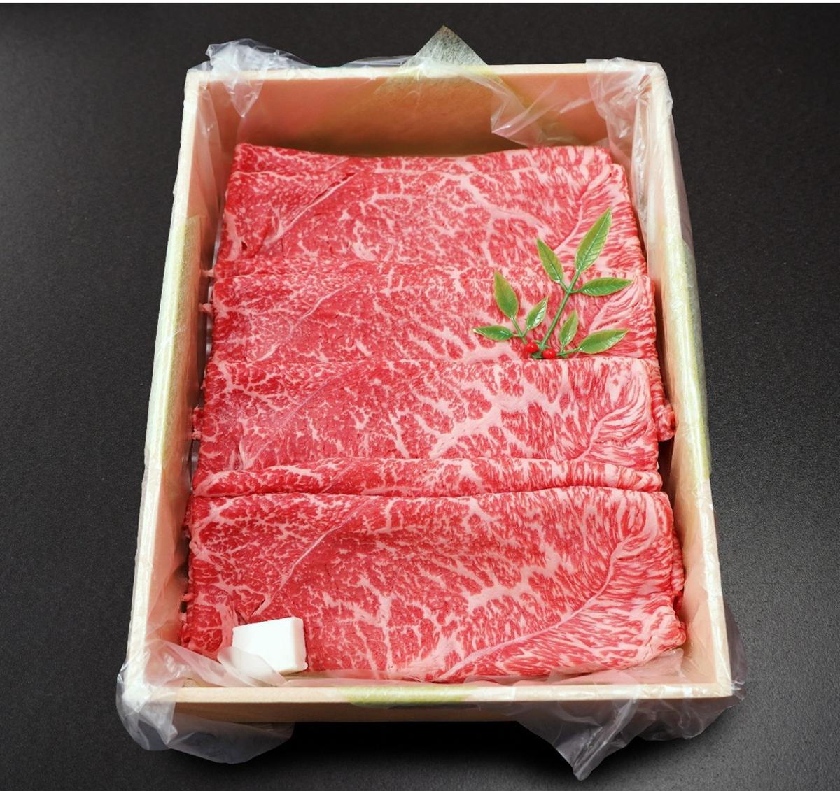 国産黒毛和牛 赤身スライス 500g すき焼き しゃぶしゃぶ 京丹波平井牛 京都丹波産