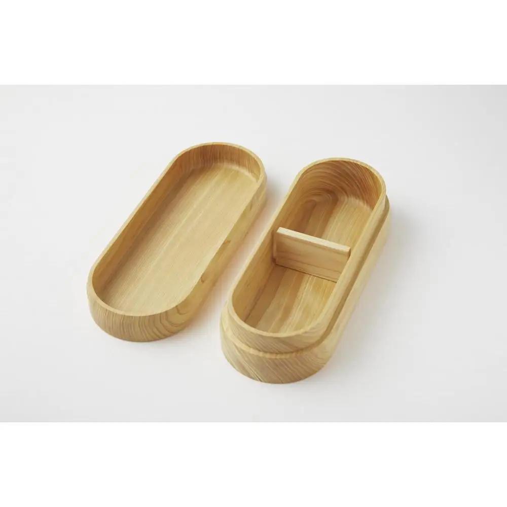 ◇紀州桧弁当箱 タイプ3 NA ナノコート 弁当包みセット【オハナ】【TN125】