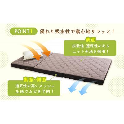 ふるさと納税 豊郷町 ぷちスリム セミシングル グリーン 8cm高反発マットレス[53820551] |  | 01