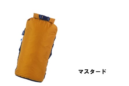 [R175] oxtos 透湿防水 コンプレッションドライバッグ 4L 【マスタード】