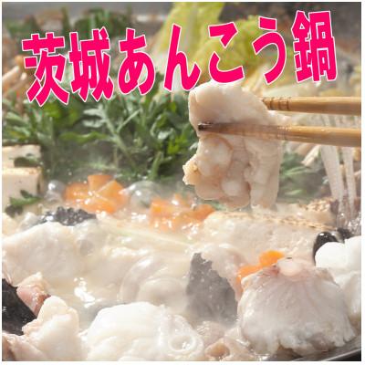 ふるさと納税 茨城県 茨城あんこう鍋 4人前セット あんこう切身700gと濃縮スープ400g