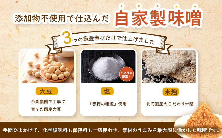 自家製味噌　700g×2パック【310015】