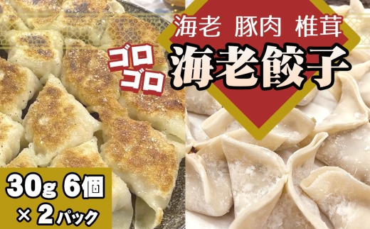 No.260 海老餃子　2パック ／ 惣菜 中華 飲茶 グルメ エビ えび ギョウザ ギョーザ 千葉県