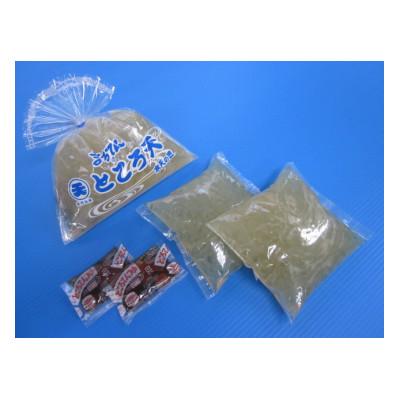 ふるさと納税 諏訪市 こだわりの味「ところ天(200g×2袋)・つゆ(20g×2袋)」　10個セット |  | 01