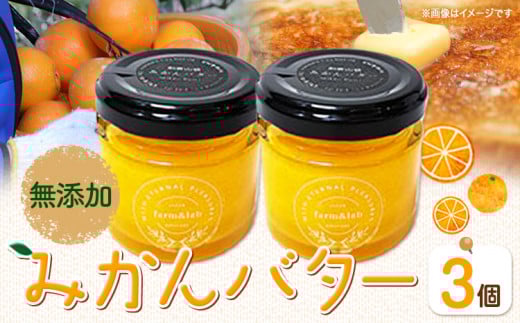 みかんバター 3個 Farm＆lab 《30日以内に発送予定(土日祝除く)》和歌山県 日高町 みかん 柑橘 果物 無添加 バター セット