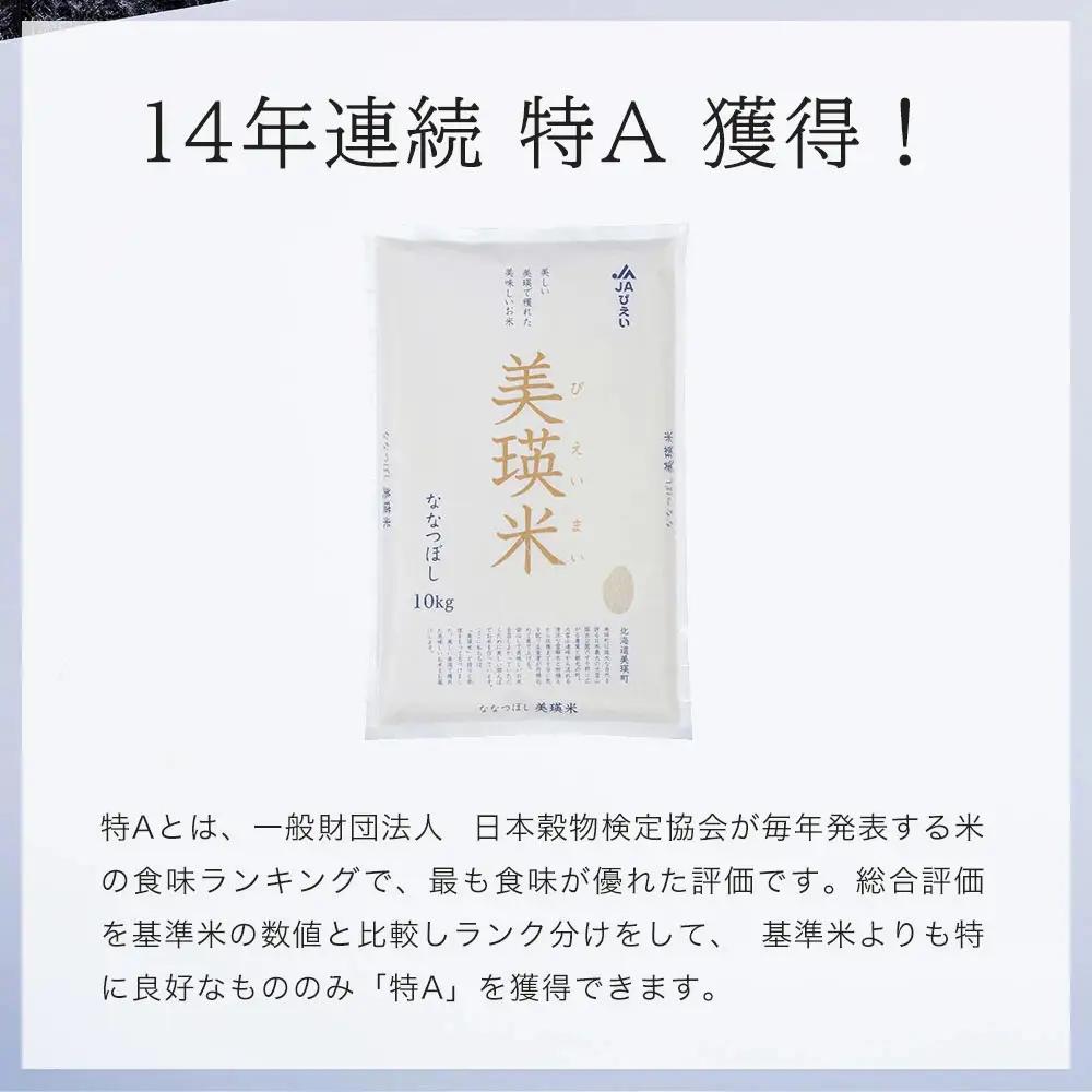 【隔月 6回定期便】白米 2kg ななつぼし 皇室献上米 精米 ブランド米 定期便 