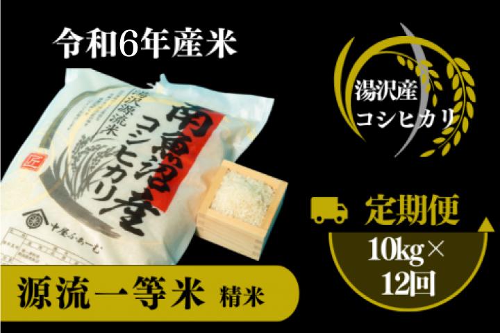 
【令和6年産】源流一等米 南魚沼産コシヒカリ 精米 10㎏/12回定期便 食味ランキング特A受賞 産地直送 中屋ふぁーむの【湯沢産コシヒカリ】
