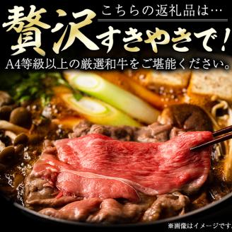 高千穂牛 すき焼きセット(ロース・モモ各250g)国産 宮崎県産 宮崎牛 牛肉 焼肉 ロース モモ 霜降り A4 和牛 ブランド牛【MT011】【JAみやざき 高千穂牛ミートセンター】