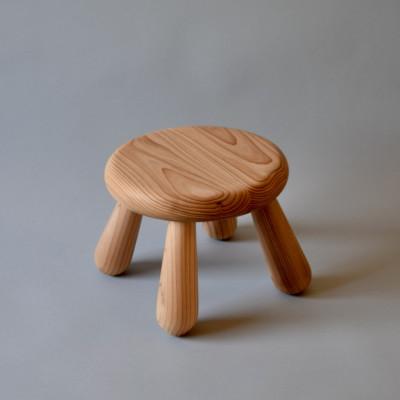 ふるさと納税 山武市 山武杉　こどもスツール