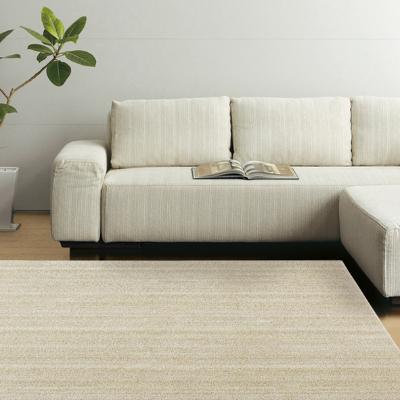 ふるさと納税 和泉市 【サイズ140×200cm】カーペットラグ　さらさらふわふわ長続き(リュストル)　色:アイボリー