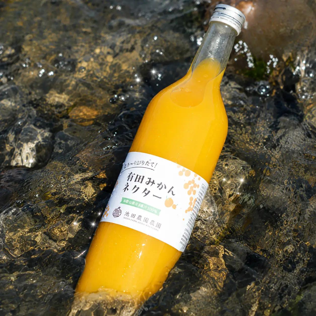 とろり みかんネクター 720ml×6本無添加 100% ストレートジュース 有田みかん ジュース 【順次発送】［IKE133］【AQ90131-ikd100B】
