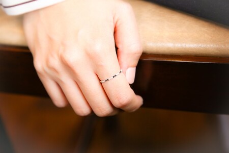 Pt900 リボンリング FHP-014