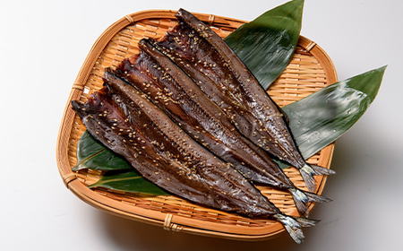 佐々木商店のさんま醤油干し(3尾 1パック入り)×3袋セット岩手県 山田町 三陸産 干物 魚 肴 さんま 秋刀魚  YD-972