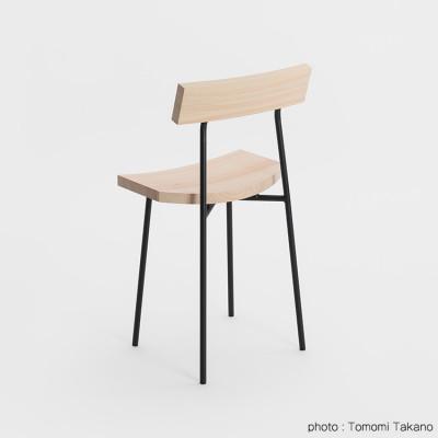 ふるさと納税 津山市 横につながるダイニングチェア(ウレタン塗装)　TSUYAMA FURNITURE |  | 01