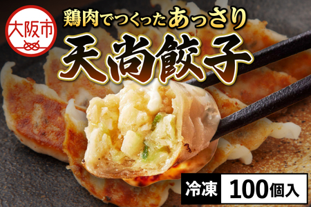 【とり餃子】鶏肉でつくったあっさり天尚餃子100個_OS116-0003