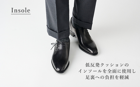 YAMATOism ヤマトイズム 牛革ビジネスシューズ 紳士靴 YAP102（ブラック）【ファッション・靴・シューズ・革製品・革靴】 光沢感 25.5cm