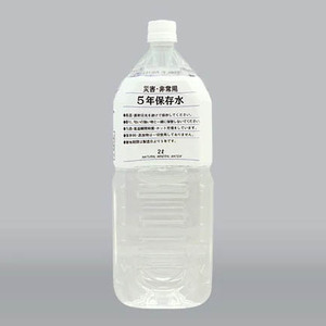 5年保存水2L×6本 No.507