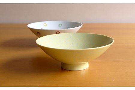 【白山陶器】やや大ぶりな浅めのお茶わん「平茶わん」 ペアセット 茶碗  食器 皿 【波佐見焼】[TA125] 波佐見焼