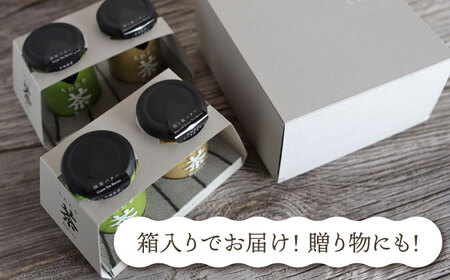 ちわたや茶バター4本セット 抹茶 ほうじ茶 各2本 / 茶 お茶 抹茶 ほうじ茶 ばたー バター そのぎ茶 焙じ茶 / 大村市 / ちわたや[ACCC006]