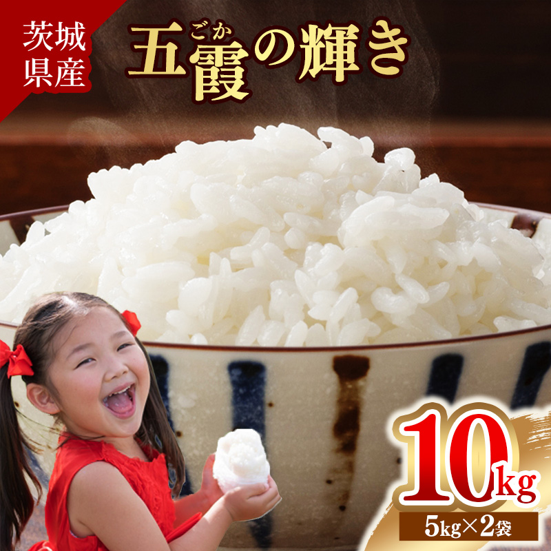 【新米】令和7年産『五霞の輝き』精米 10kg(5kg×2袋) 出荷日に合わせて精米 - ブレンド米 米 コシヒカリ あきたこまち ミルキークイーン ひとめぼれ ゆめひたち あさひの夢 チヨニシキ ふくまる 家庭用 家計応援 訳あり 茨城県 五霞町