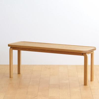 ふるさと納税 府中市 府中市の家具　コッコベンチ　オーク材/生地:ラムース(アイボリー)(組み立て式) |  | 01