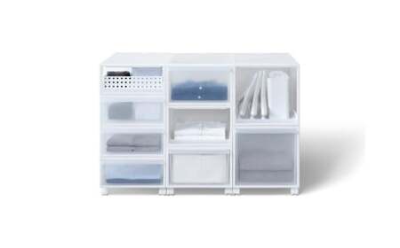 クローゼットシステム トレータイプM　CS-T5 (3色からお好きなカラーが選べる)  ／ ホワイト  収納 ライクイット like-it 奈良県 葛城市【like094-1】