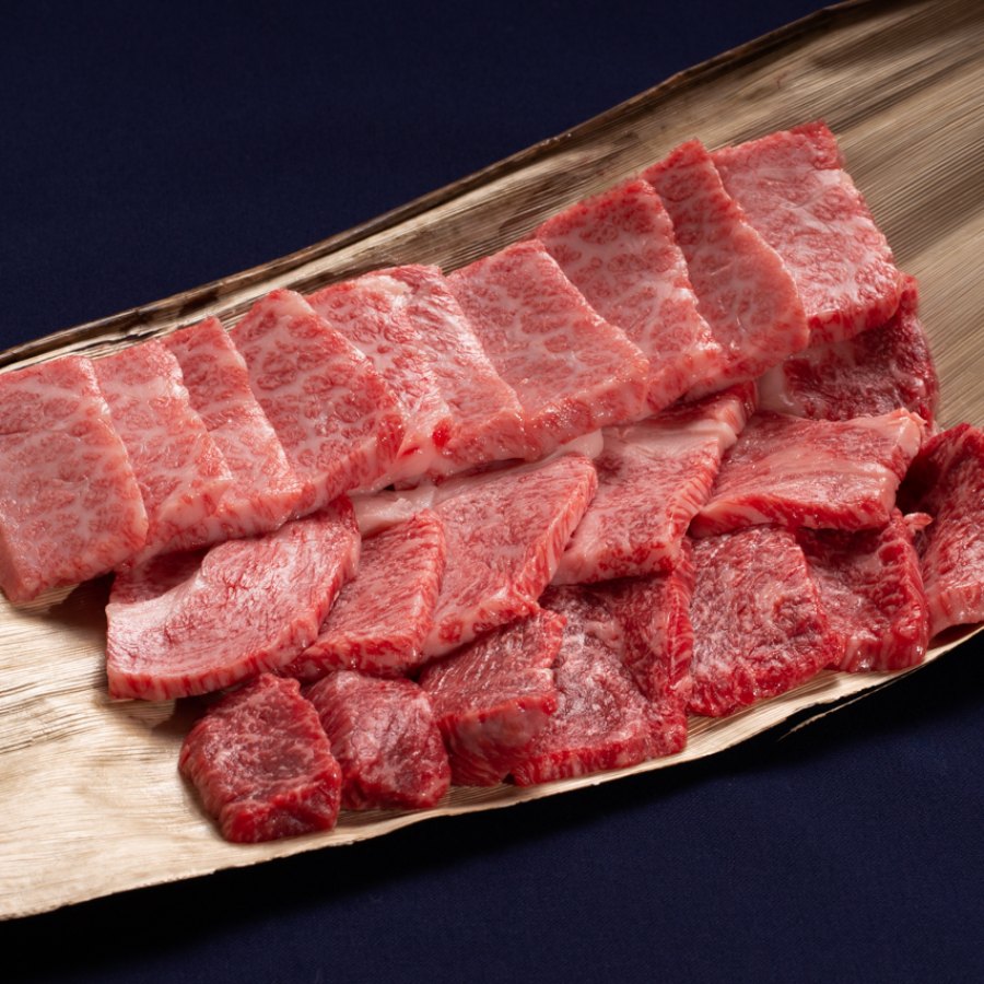 松阪牛焼肉盛り合わせ(ロース100g･カルビ150g･赤身カルビ150g)