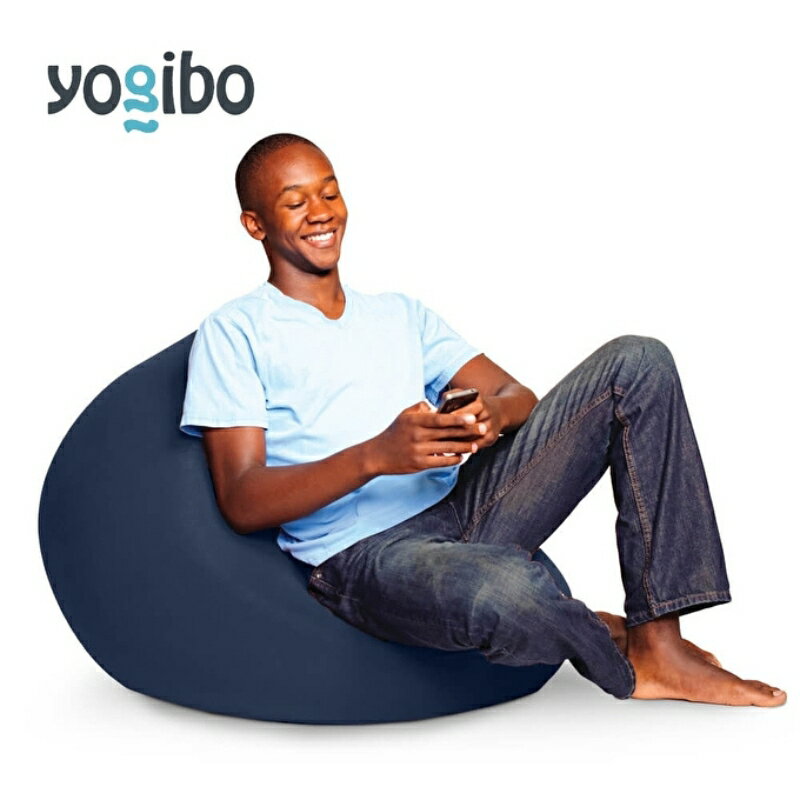 【ふるさと納税】Yogibo Mini ( ヨギボー ミニ ) ネイビーブルー [ インテリア 寝具 ファッション ]　お届け：約2週間後発送予定(大型連休除く)