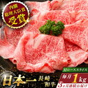 【ふるさと納税】【全3回定期便】 長崎和牛 肩ロース スライス 総計3.0kg （約1.0kg×3回）【ながさき西海農業協同組合】 [QAK017] 肉 和牛 牛肉 ロース 人気 しゃぶしゃぶ すき焼き 霜降り ランチ 丼 さざちょう おすすめ 17万8千円 178000円