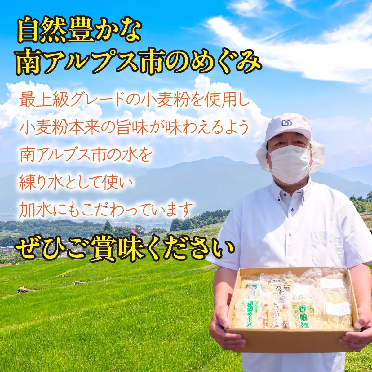 【山梨郷土料理】生ほうとう麺8人前セット 特製だし入り味噌だれ付きALPGH004