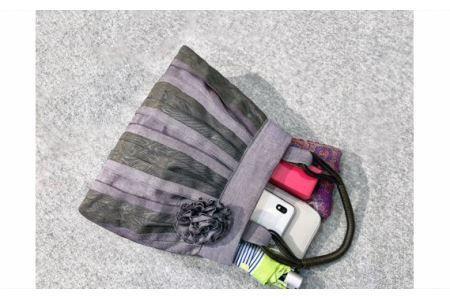 No.043 深大寺バッグ【おうち色】