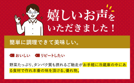 【具材付き】長崎ちゃんぽん・皿うどん　4人前（各2人前）  詰合せ＜みろく屋＞ 長崎 五島列島 小値賀 簡単調理 野菜 おかず 簡単 時短[DBD055]