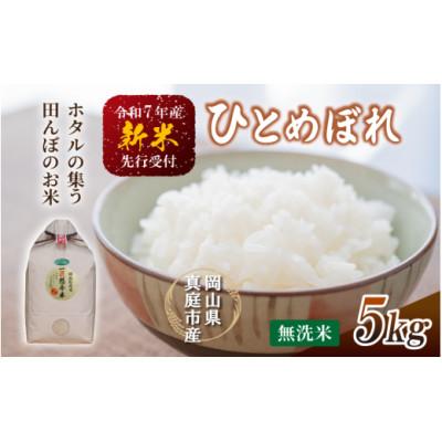 ふるさと納税 真庭市 【令和7年産】真庭市産 ひとめぼれ 無洗米 5kg