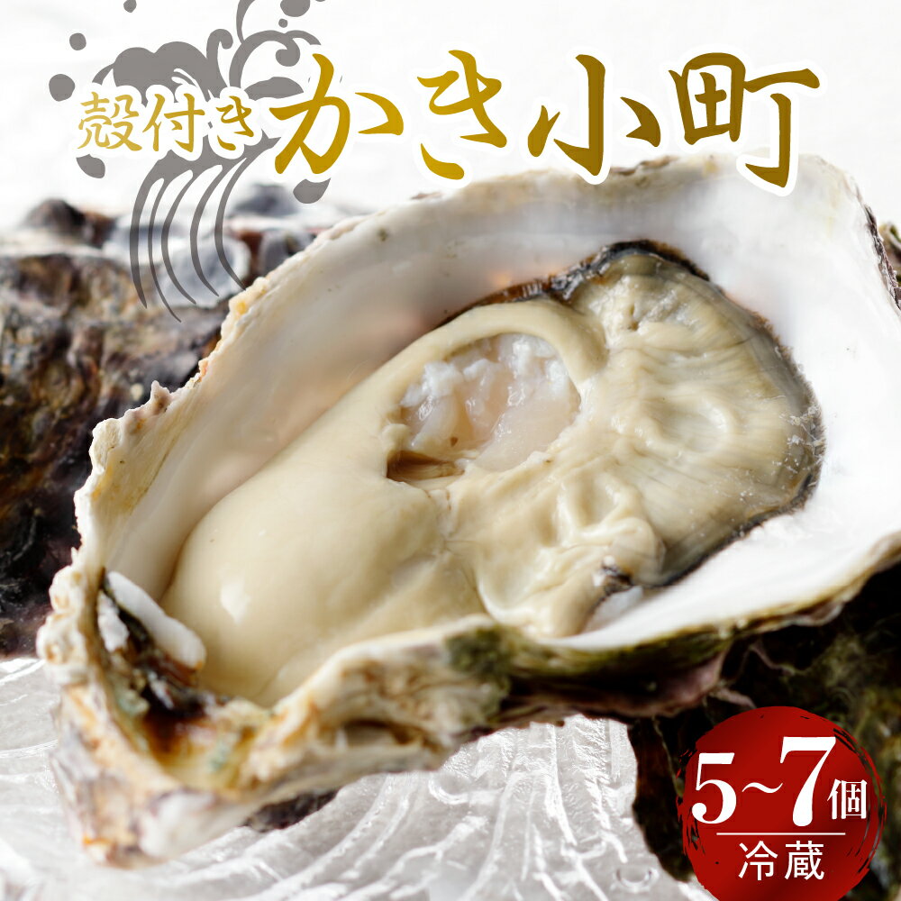 【ふるさと納税】先行予約【配送時期が選べる】宮原水産 かき小町 殻付き 5～7個 冷蔵 国産 広島県産 牡蠣 カキ 生かき 生牡蠣 発送時期が選べる お取り寄せグルメ 海鮮 魚介 新鮮 送料無料 先行受付 旬 広島かき 広島県 呉市