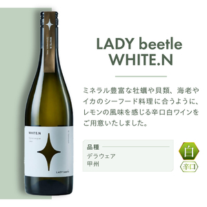 ワイン フジクレールワイナリーLADY beetle WHITE.N（RC）B-648