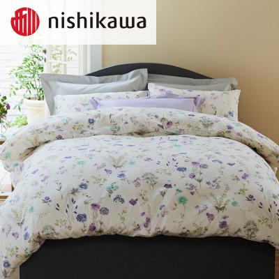 ふるさと納税 山鹿市 西川の掛けふとんカバー　24+(グレー・シングル150×210cm)SI04150002(山鹿市) |  | 01